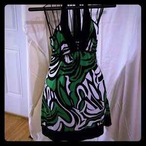 Taboo Halter Top with Tie XL